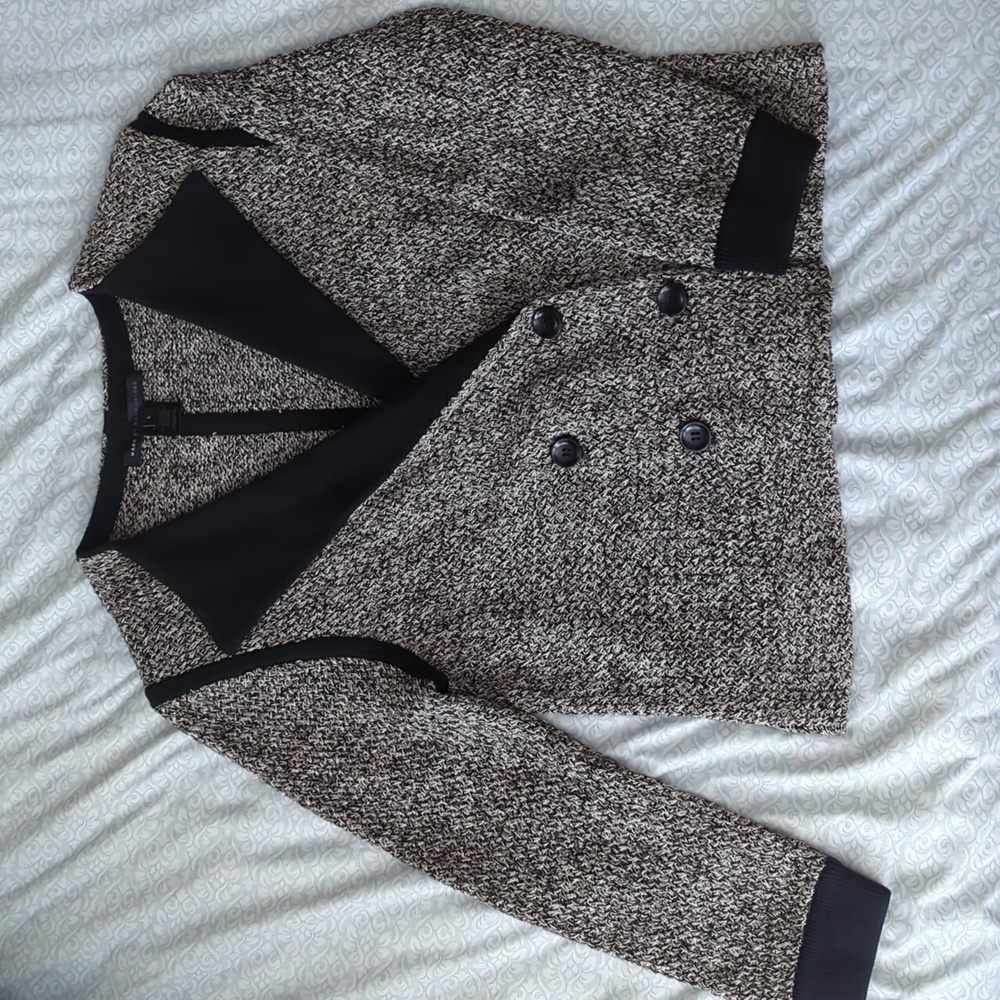 Marc by Marc Jacobs Double Breasted Knit Blazer